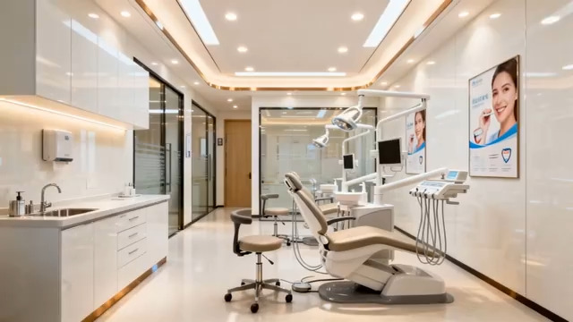  现代化牙科诊所内部环境1083#横屏 	 - 
