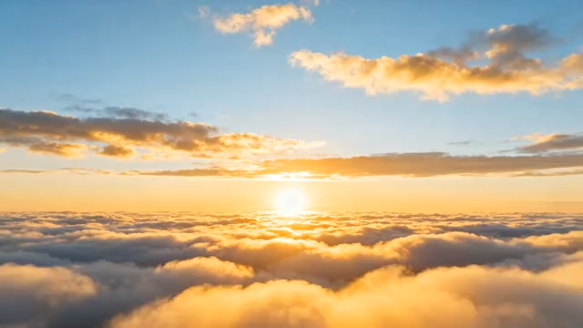 云海之上日出景象(1)4715#横屏 