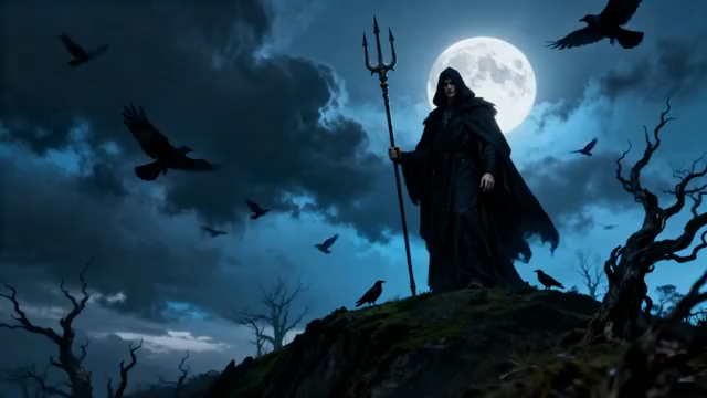 戟站于山丘4739#横屏 