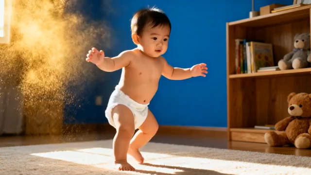 婴儿室内学步场景1530#横屏 