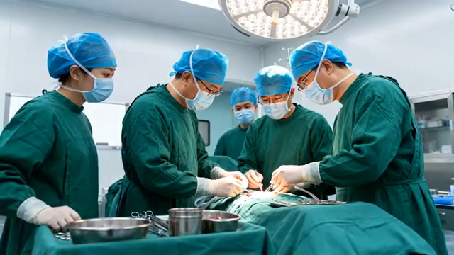  医生手术室进行手术2591#横屏 	 -