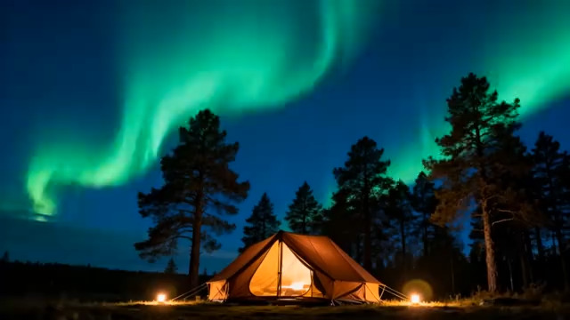  夜晚海面邮轮与圆月景观901#横屏 	 