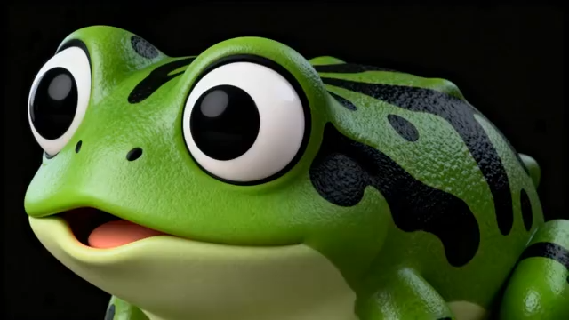 渲染青蛙特写2253#横屏 