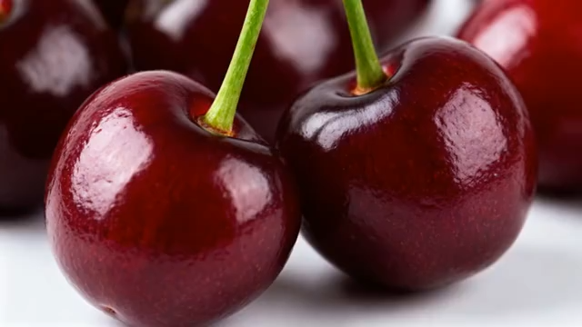 鲜车厘子特写3381#横屏 