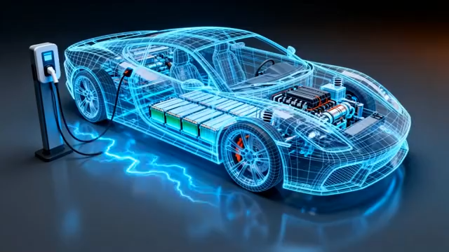 能源汽车充电效果图2050#横屏 