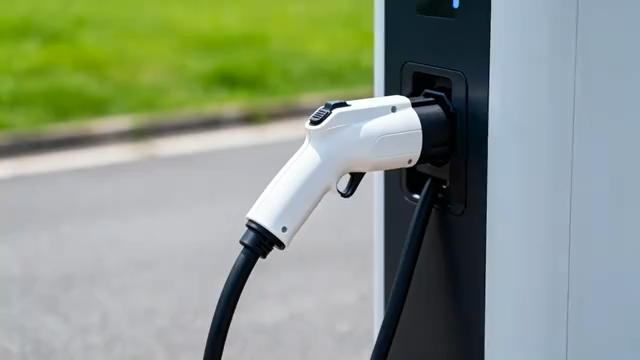 新能源汽车充电桩充电画面581#横屏 