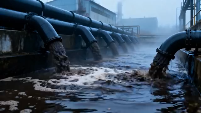 污水处理厂管道排水场景2299#横屏 