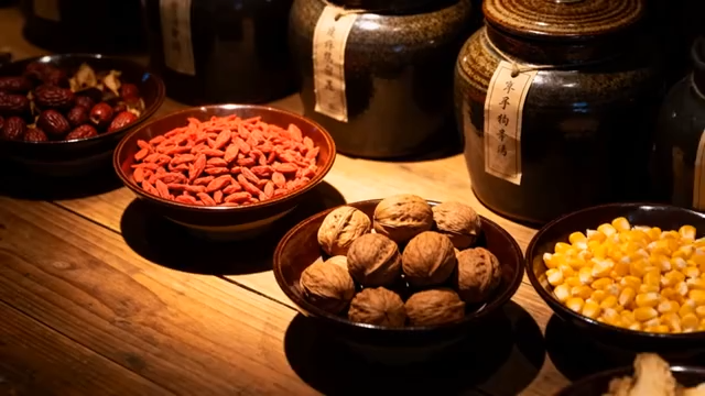 碗装干果药材静物展示605#横屏 