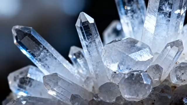 透明水晶微距特写素材5048#横屏 