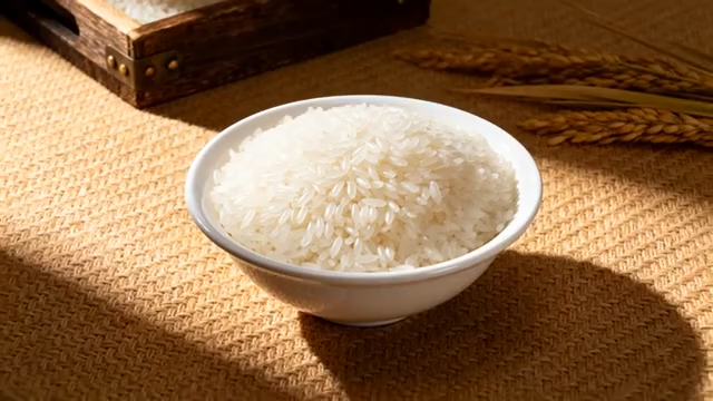 碗装大米及麦穗素材886#横屏 