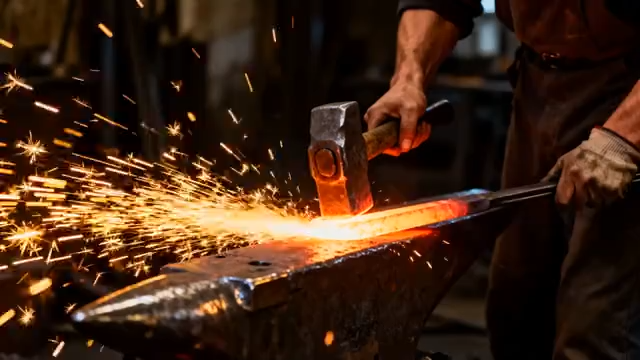 铁匠车间锻造作业4950#横屏 