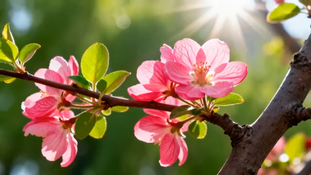 特写粉色花朵绽放素材271#横屏 