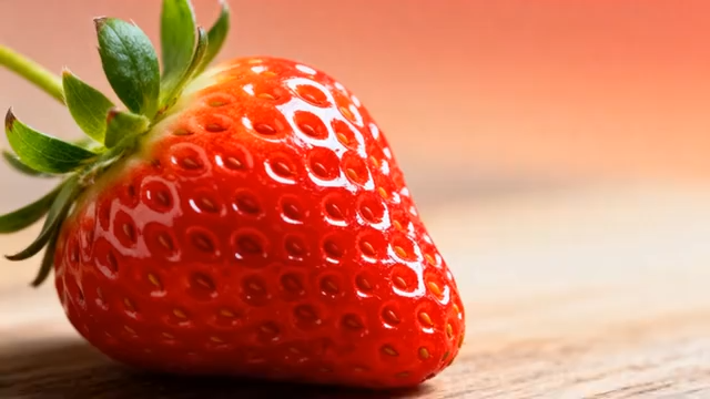 特写草莓新鲜水果素材3948#横屏 