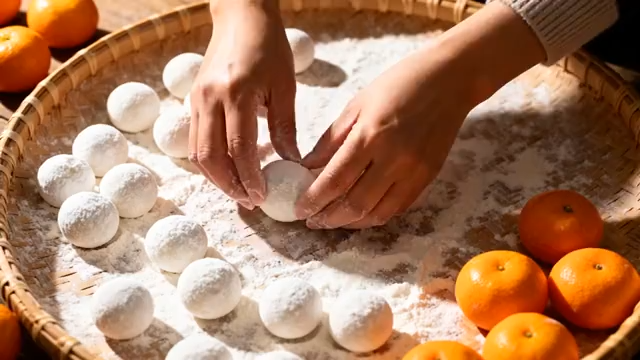 手工制作元宵场景3570#横屏 