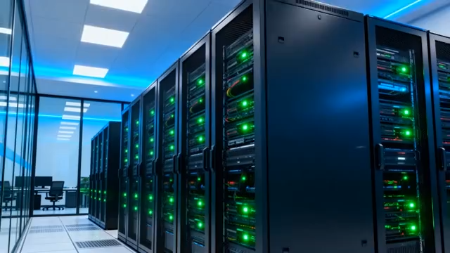 数据中心服务器机房场景879#横屏 