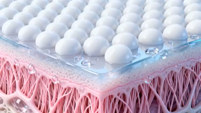  皮肤组织结构微观展示3013#横屏 	 