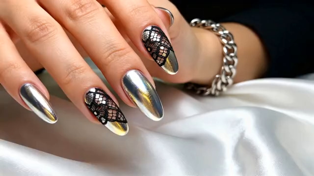  女性美甲特写(3)1901#横屏 	 