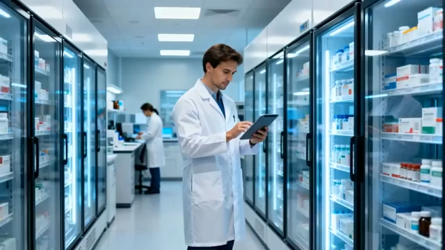 实验室医生使用平板电脑555#横屏 