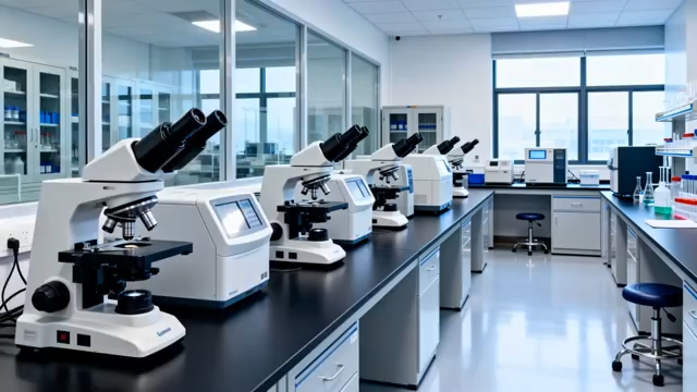 实验室显微镜科研场景261#横屏 