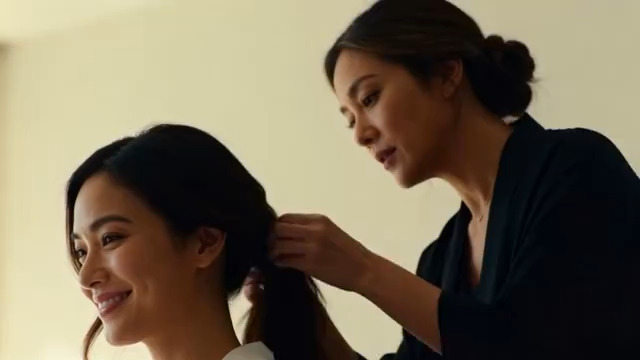  女性美发造型场景1772#横屏 	 