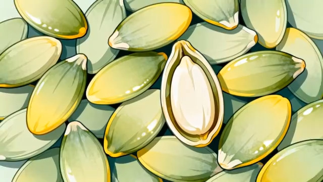  南瓜子特写素材66#横屏 	 - 