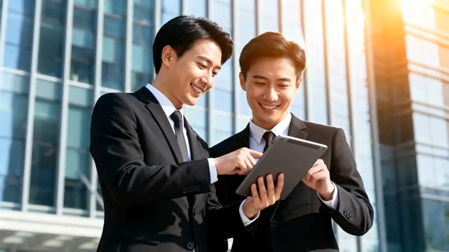 商务人士户外使用平板电脑3607#横屏 