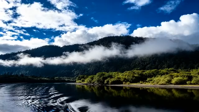 山水相依自然风光4904#横屏 