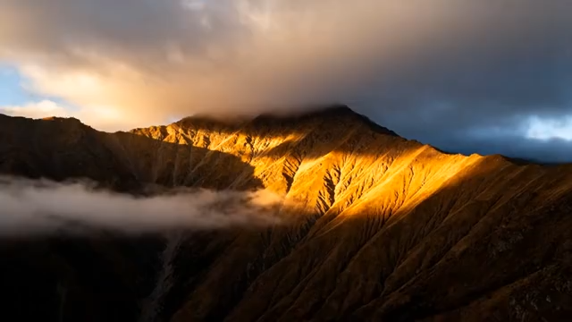 山脉云海日出自然风光1649#横屏 