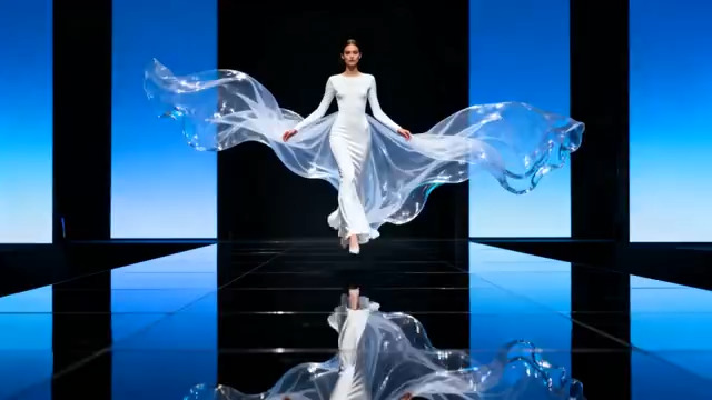  模特舞台走秀时装秀素材(2)2019#横屏 	 