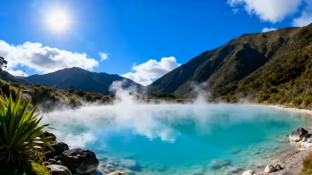 山间湖泊自然风光(1)4697#横屏 