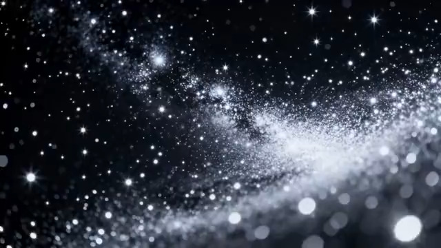  梦幻星空粒子背景素材2456#横屏 	 - 