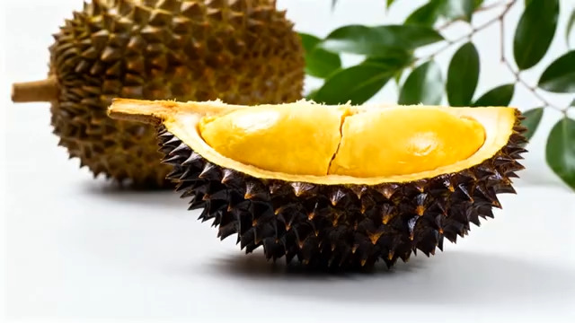  金枕榴莲特写素材1940#横屏 	 