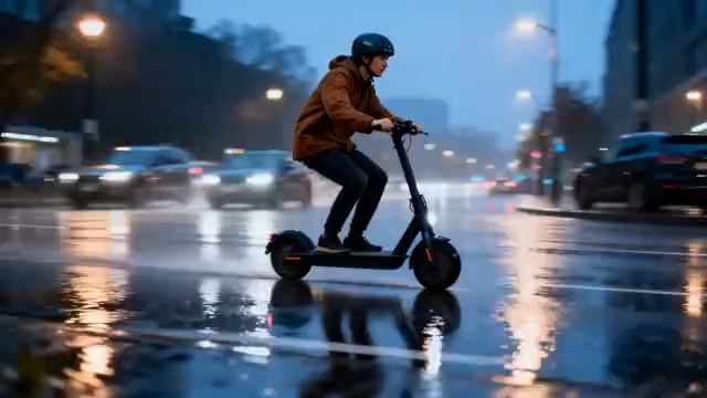  红色自卸车行驶扬起尘土2376#横屏 	 