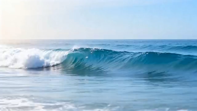  海洋海浪自然景观1577#横屏 	 