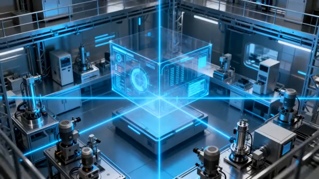 科技实验室立体光影场景1562#横屏 