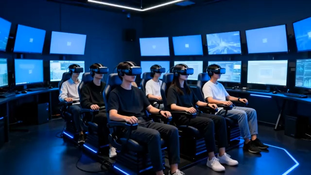  多人体验游戏场景3000#横屏 	 - 