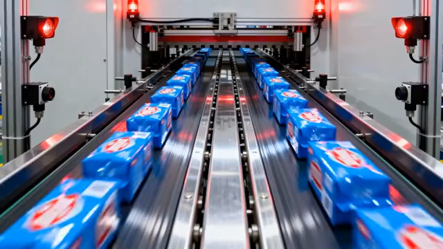  工厂自动化生产线物料运输1008#横屏 	 