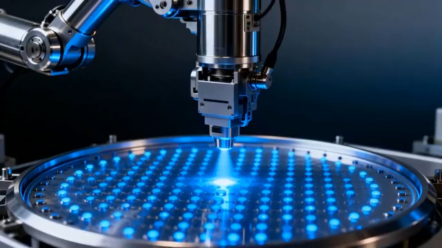  工业机械手臂操作芯片素材2206#横屏 	 