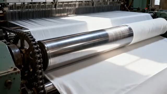  工厂织布机织布场景2136#横屏 	 