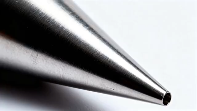 金属锥形物件特写素材4345#横屏 