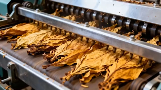  工厂生产线加工茶叶素材2856#横屏 	 