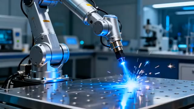 机械臂工厂焊接作业5297#横屏 