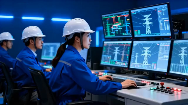  电力工程师操控监控屏幕898#横屏 	 