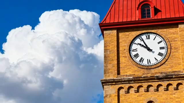 河畔城市建筑景观全景1387#横屏 