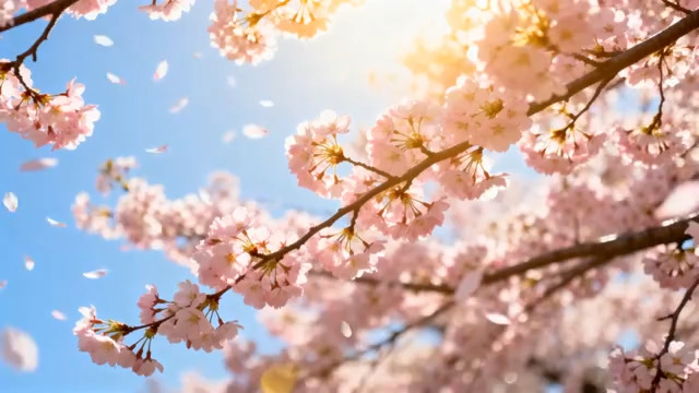  春日绽放的樱花1994#横屏 	 - 