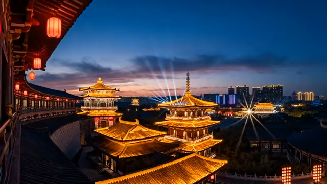 古建筑夜景全古建筑夜景全景2232#横屏 景2232#横屏 