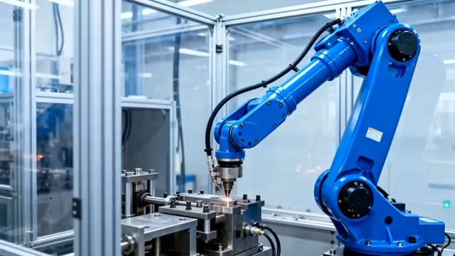 工业机械臂自动化作业场景3211#横