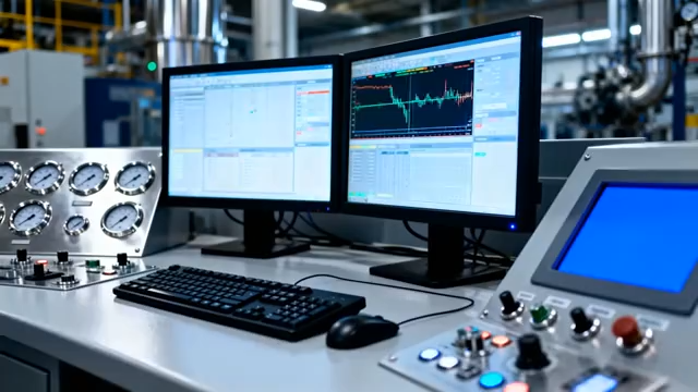 工厂控制室电脑及仪表设备4316#横屏 