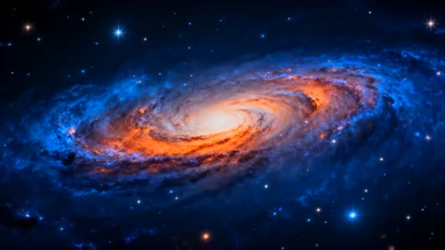  宇宙漩涡星云动态2996#横屏 	 