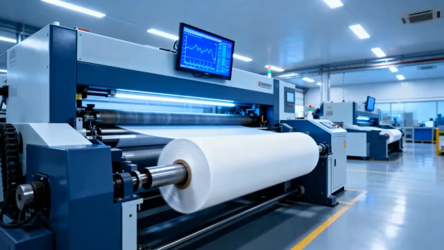 工厂内工业机器生产画面72#横屏 